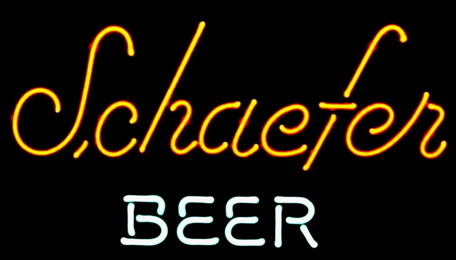 Schaefer Beer Neon Sign